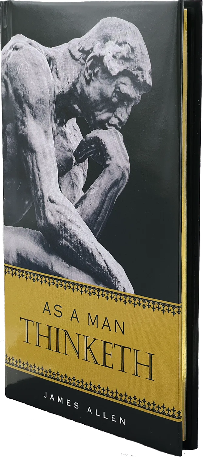 Peter Pauper Press As A Man Thinketh bok gaveutgave