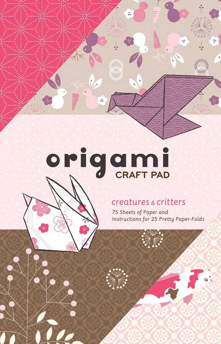 Abrams and Chronicle Origami Craft Pad hobbybok 75 ark