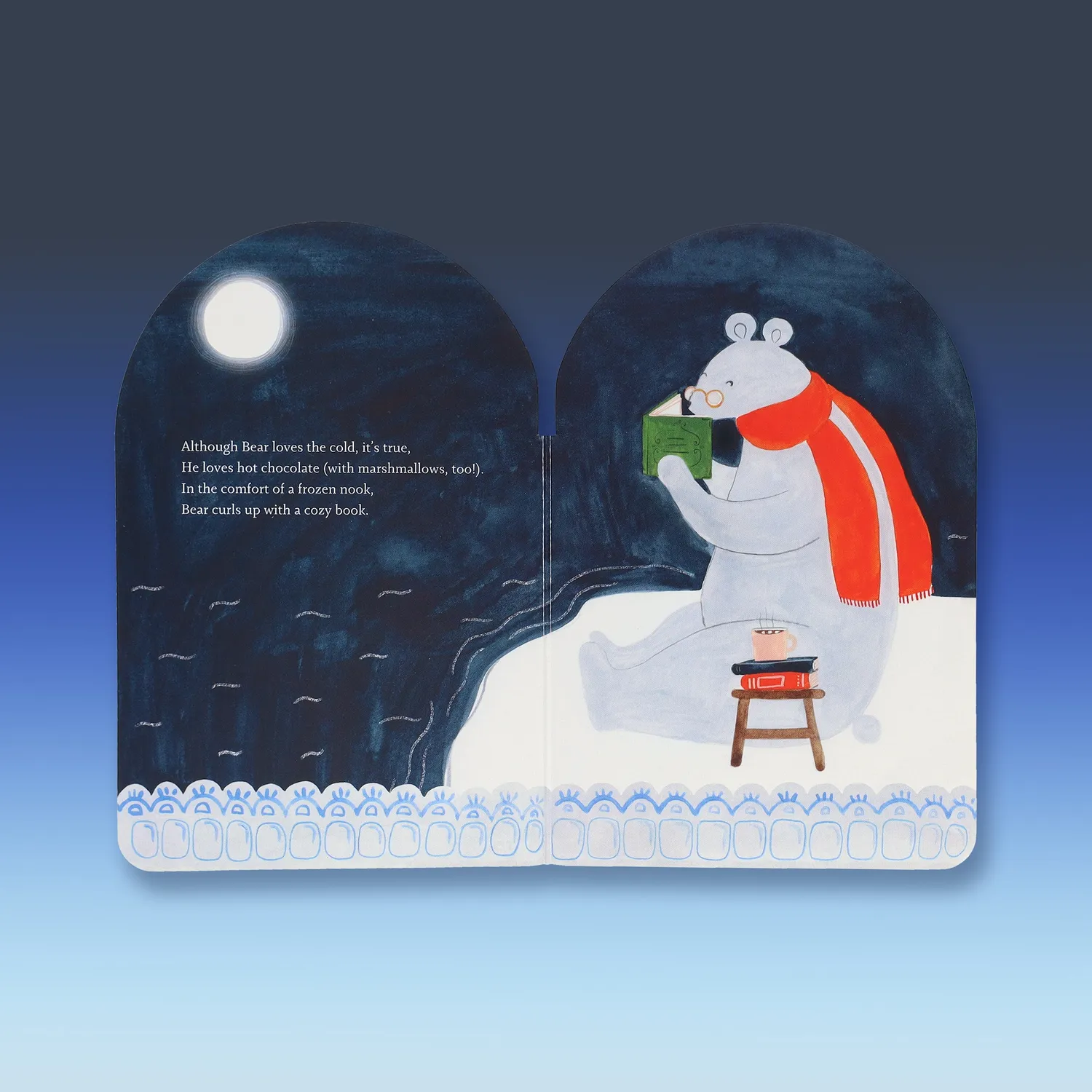 Chronicle Books North Pole Village julebok 3 minibøker