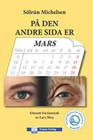 Bokia På den andre sida er Mars innbundet bok pent brukt nynorsk