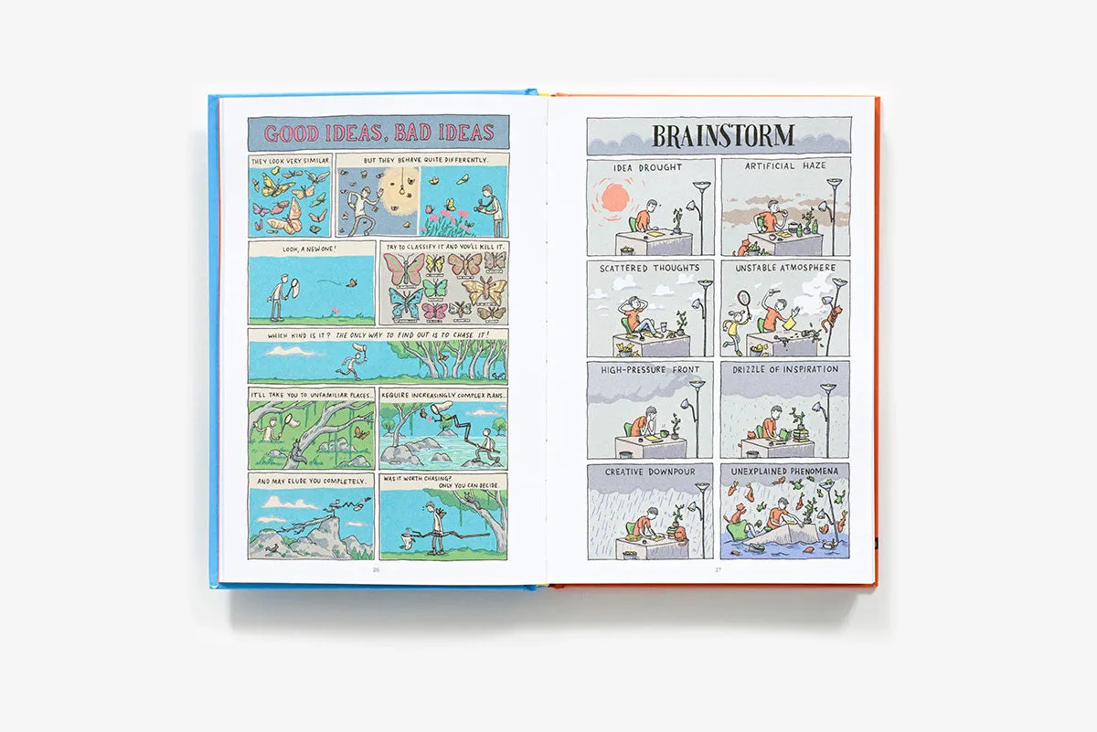 Abrams The Shape of Ideas innbundet bok kreativitet