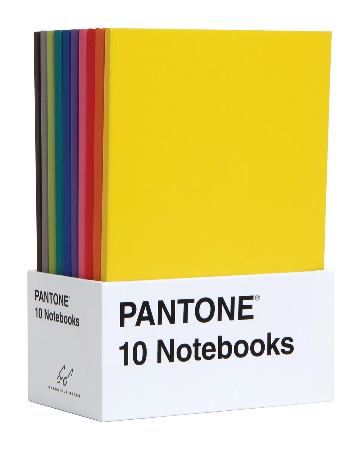 Abrams and Chronicle Pantone 10 Notebooks notatbok 10-pakning