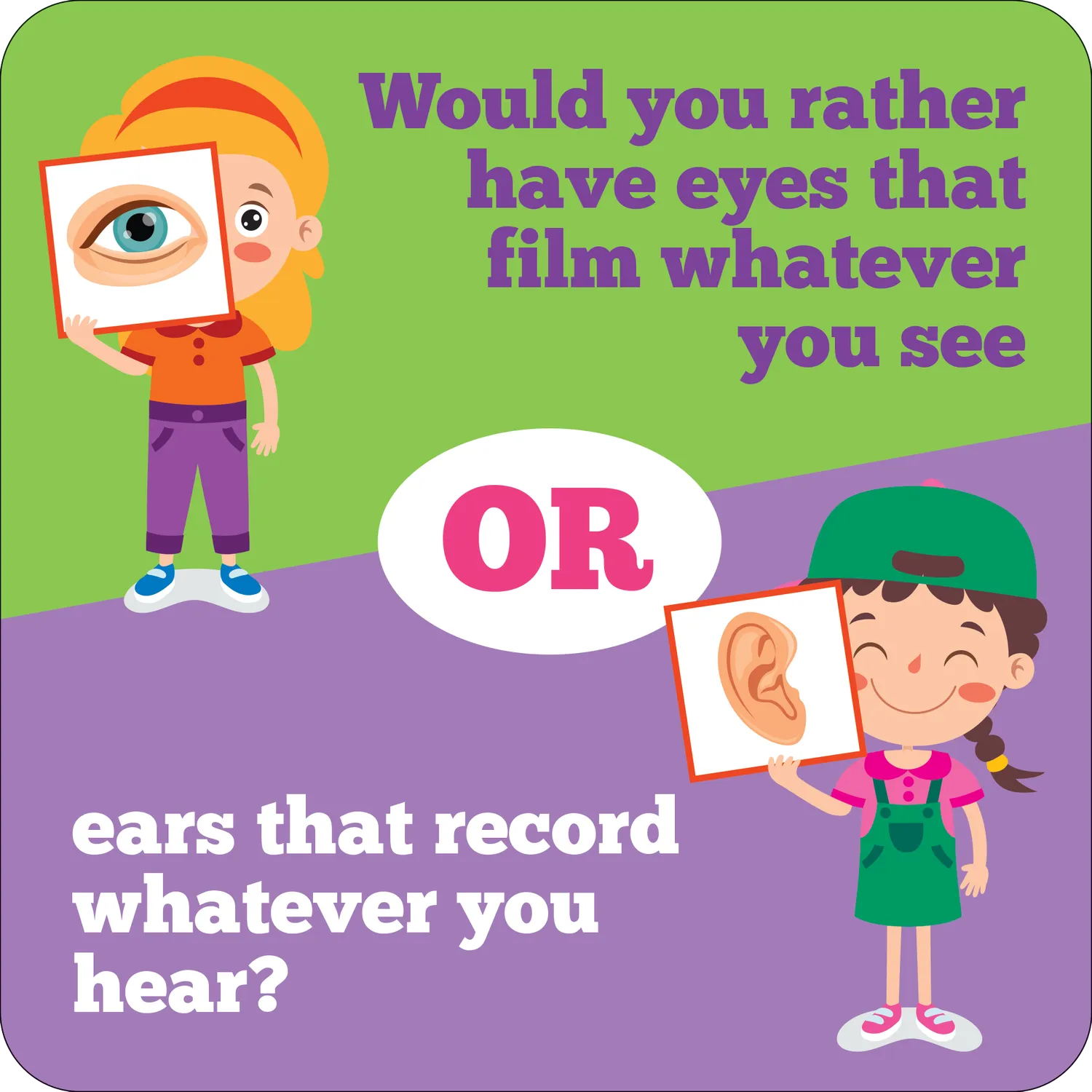 Peter Pauper Press Would You Rather lunsjlapper 60 stk