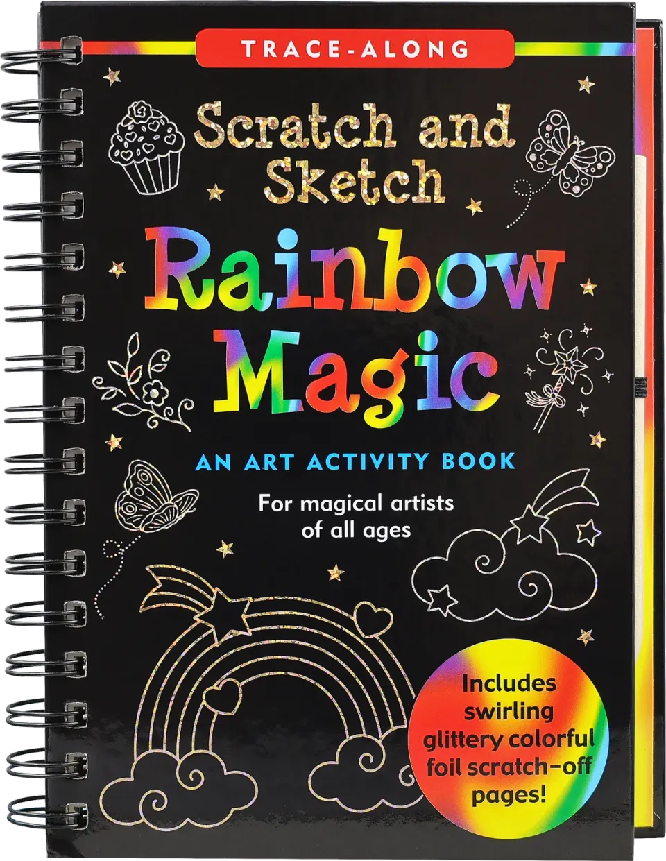 Scratch and Sketch Rainbow Magic skrapebok for barn 5 år+