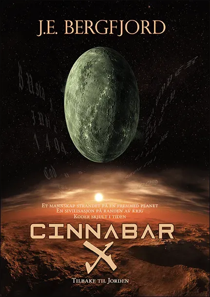 Kaleri Forlag Cinnabar X science fiction bok Aldanrey