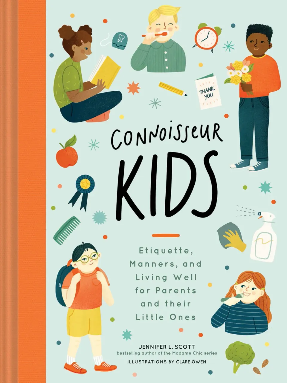 Abrams Connoisseur Kids barnebok innbundet folkeskikk