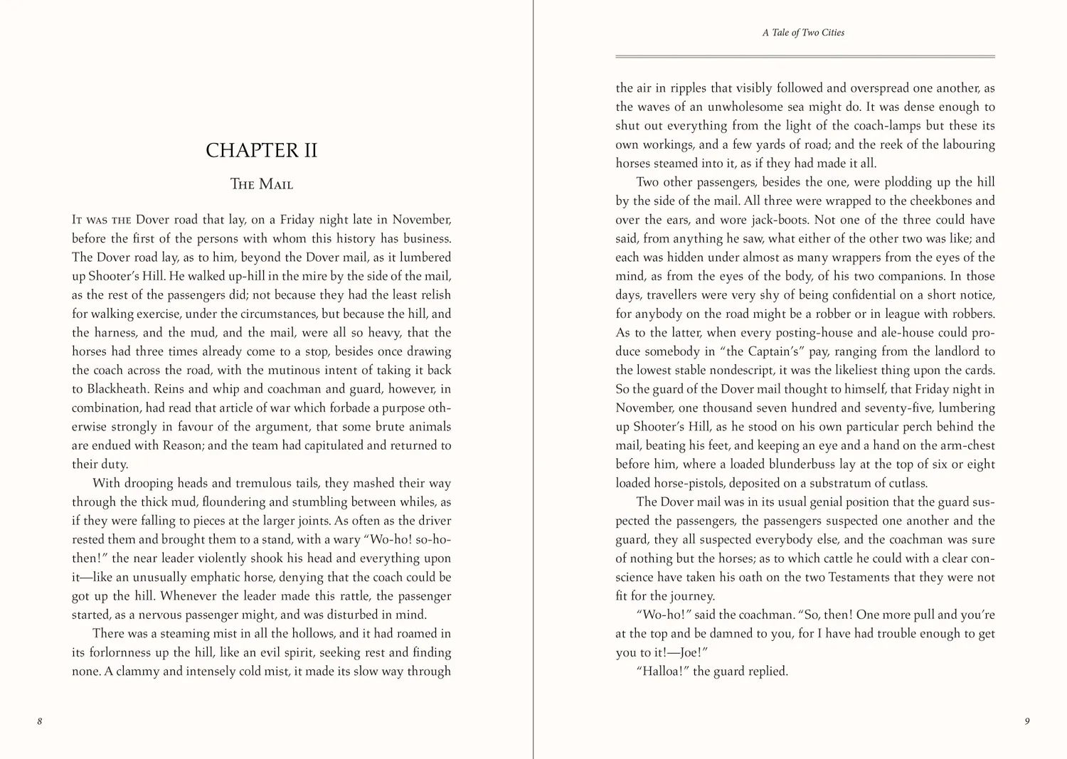 Peter Pauper Press A Tale of Two Cities innbundet klassiker