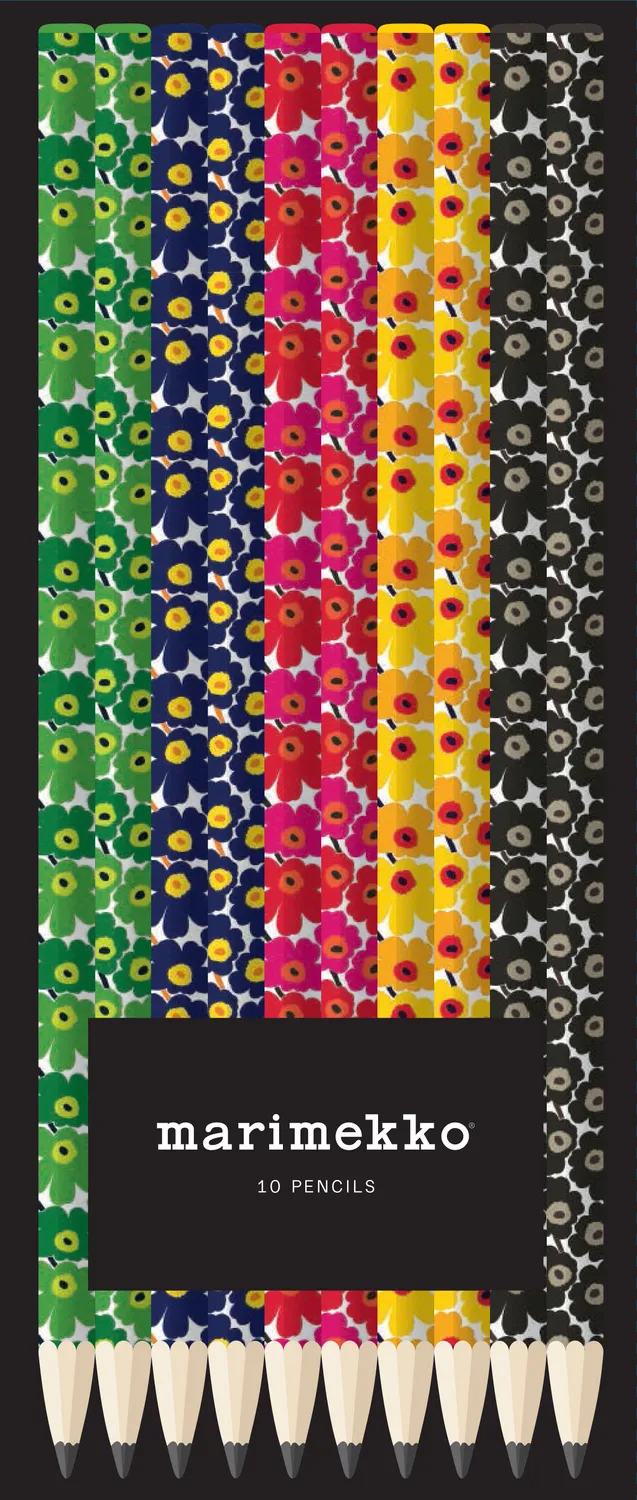 Marimekko Pencils Unikko blyanter 10 stk HB