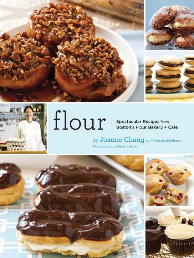 Abrams and Chronicle Flour innbundet kokebok bakeoppskrifter