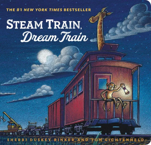 Steam Train Dream Train pappbok leggetid