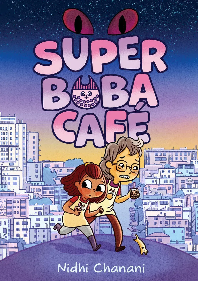 Amulet Super Boba Café bok 1 grafisk roman innbundet