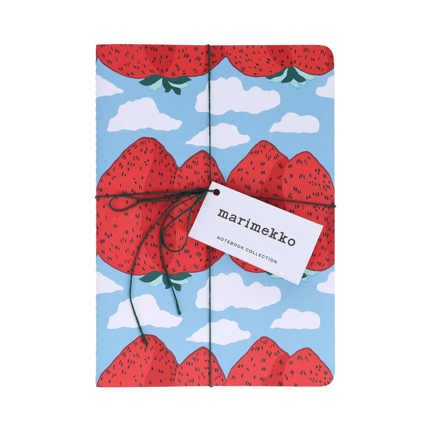 Abrams & Chronicle Books Marimekko Strawberry notatbok 3-pak