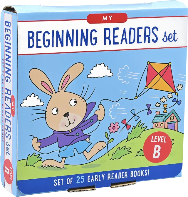 My Beginning Readers Set Level B pocket lesebøker 25 stk barn
