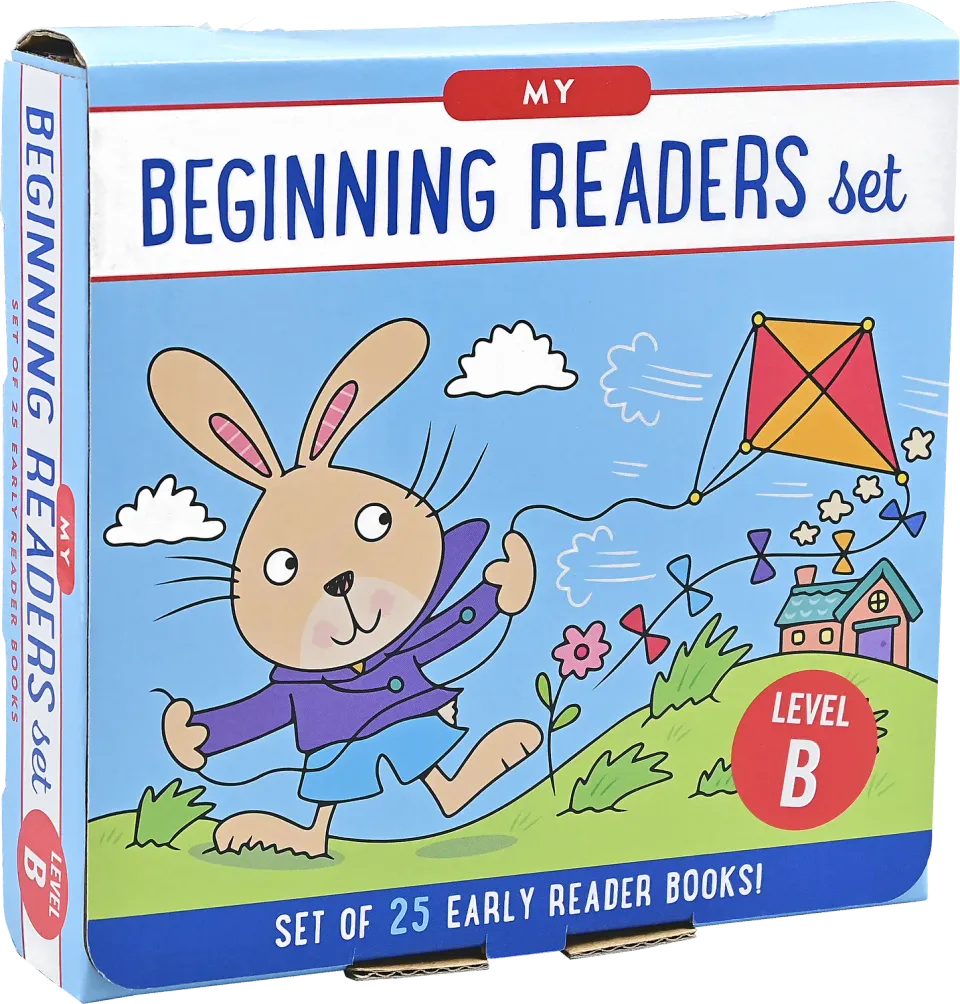 My Beginning Readers Set Level B pocket lesebøker 25 stk barn