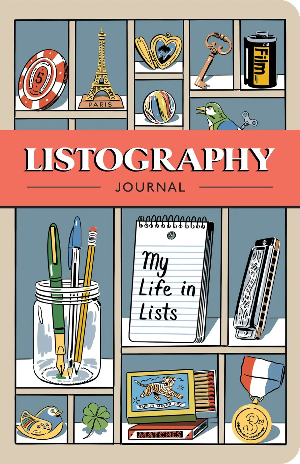 Listography Journal oppdatert dagbok med lister