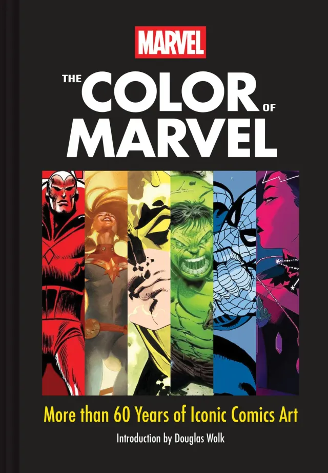 Abrams Marvel The Color of Marvel innbundet bok farger
