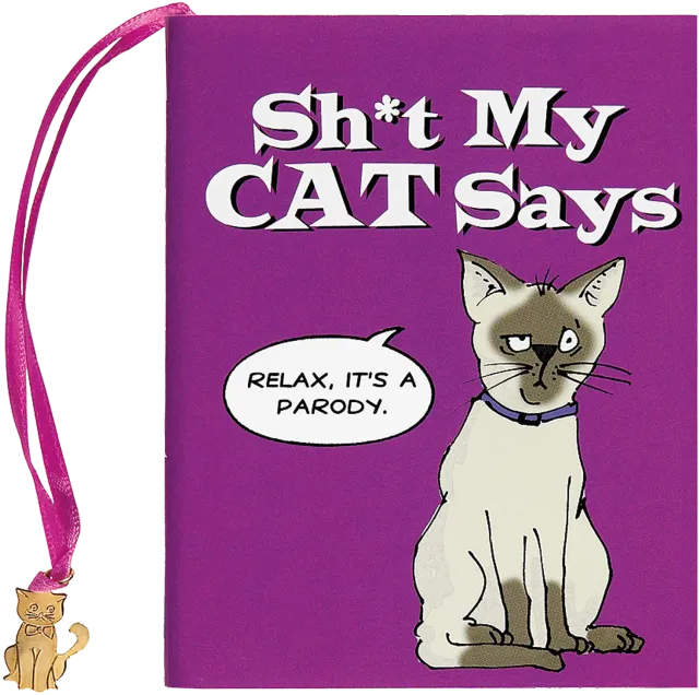 Peter Pauper Press Sh*t My Cat Says minibok katt humor