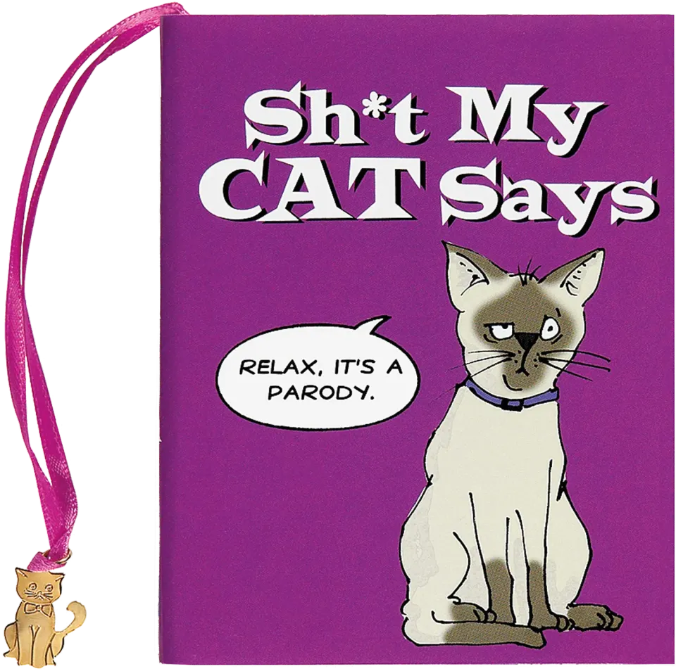 Peter Pauper Press Sh*t My Cat Says minibok katt humor