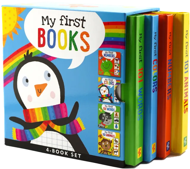 Peter Pauper Press My First Books pappbok 4 stk