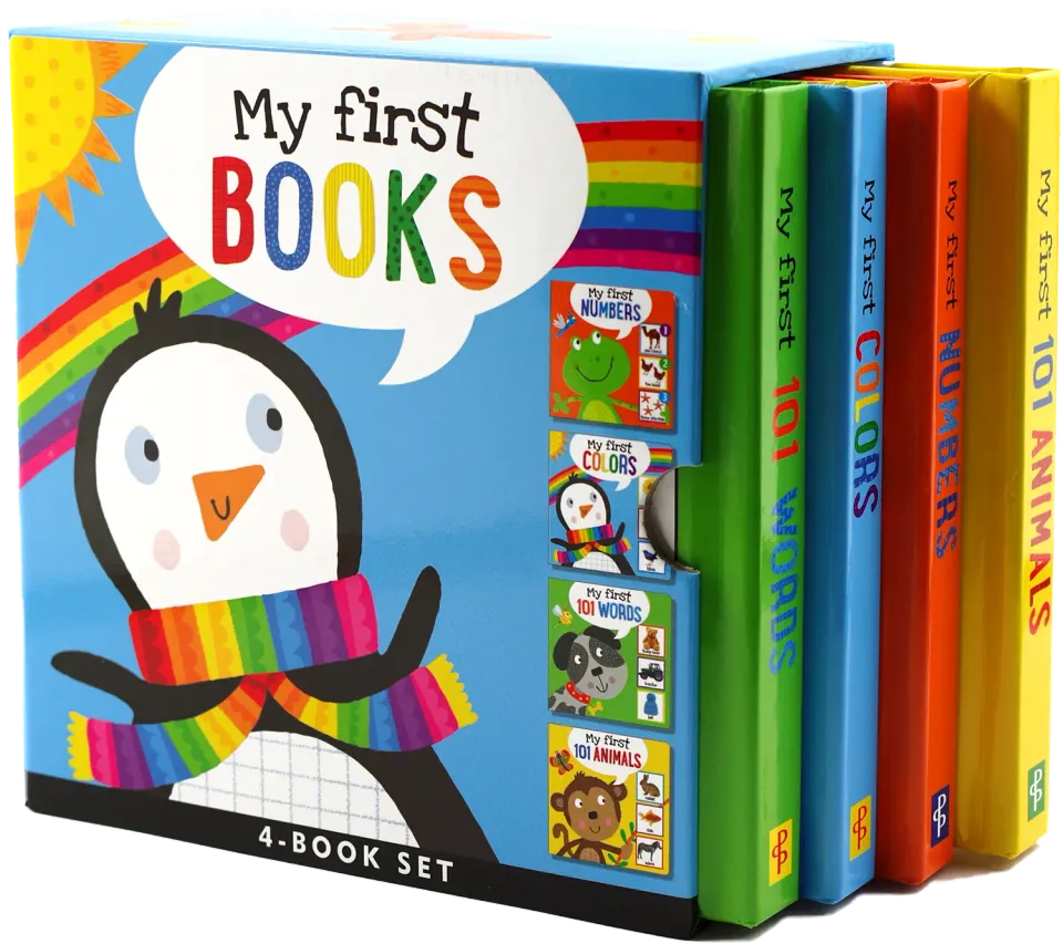 Peter Pauper Press My First Books pappbok 4 stk