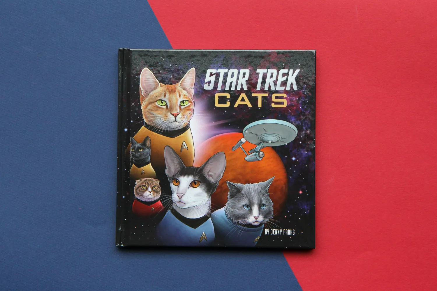Chronicle Books Star Trek Cats innbundet bok gave