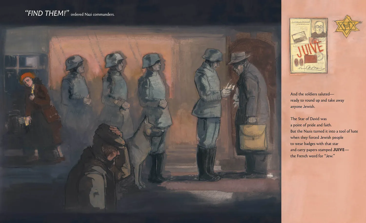 Abrams and Chronicle Hidden Hope barnebok 4–8 år krig