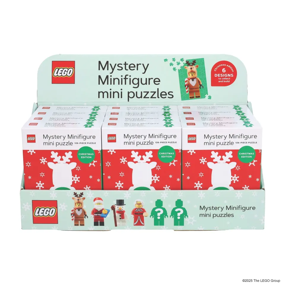 LEGO Mystery Minifigure puslespill jul 12-pakning