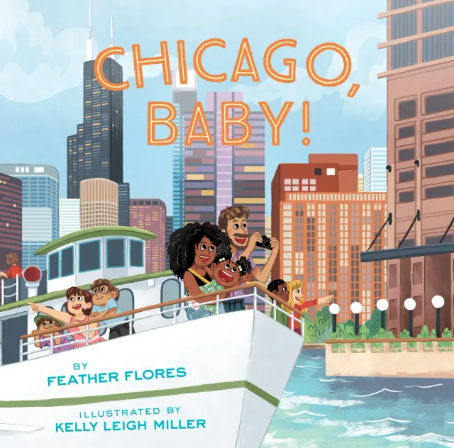 Abrams & Chronicle Books Chicago, Baby! bildebok innbundet