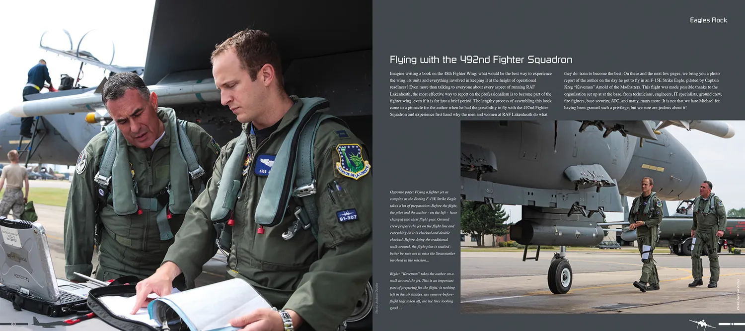 Duke Hawkins Eagles Rock bok innbundet F-15 172 sider