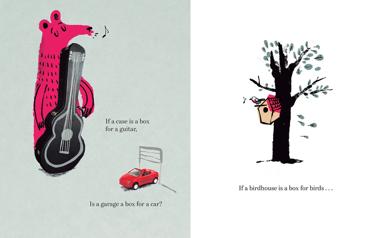Red Comet Press Is a Book a Box for Words barnebok innbundet rim