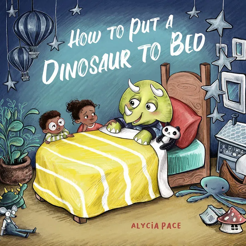 Abrams and Chronicle How to Put a Dinosaur to Bed brettbok