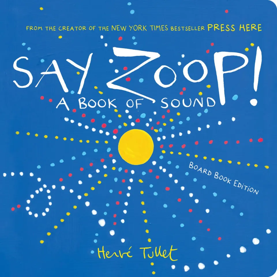 Abrams & Chronicle Books Say Zoop pappbok interaktiv