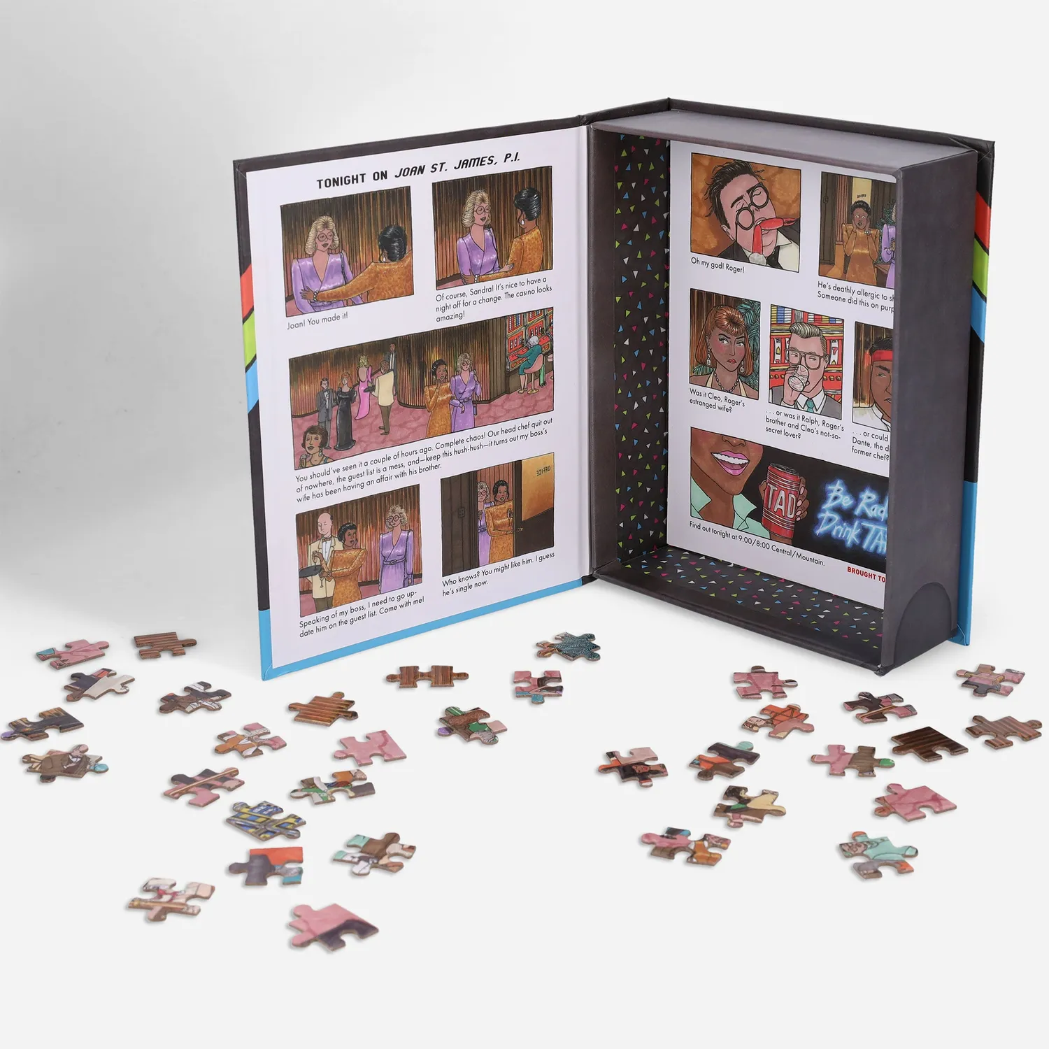 Puzzling Mysteries Death by Crab Leg puslespill 500 brikker