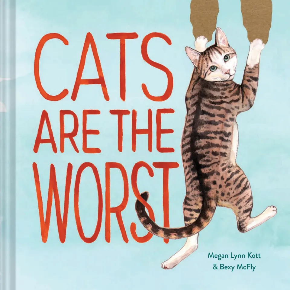 Cats Are the Worst humorboek innbundet – katter