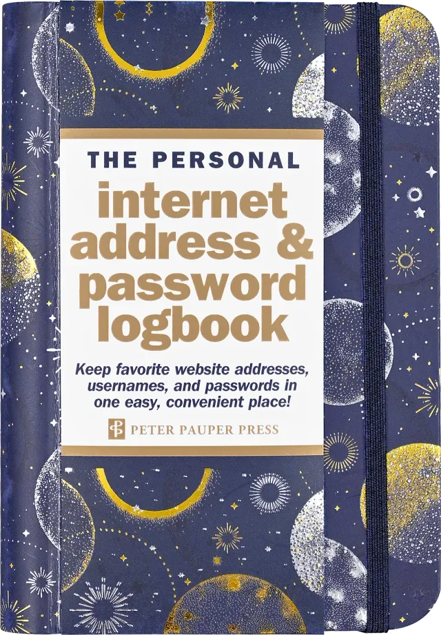 Peter Pauper Press Cosmos passordbok A-Å
