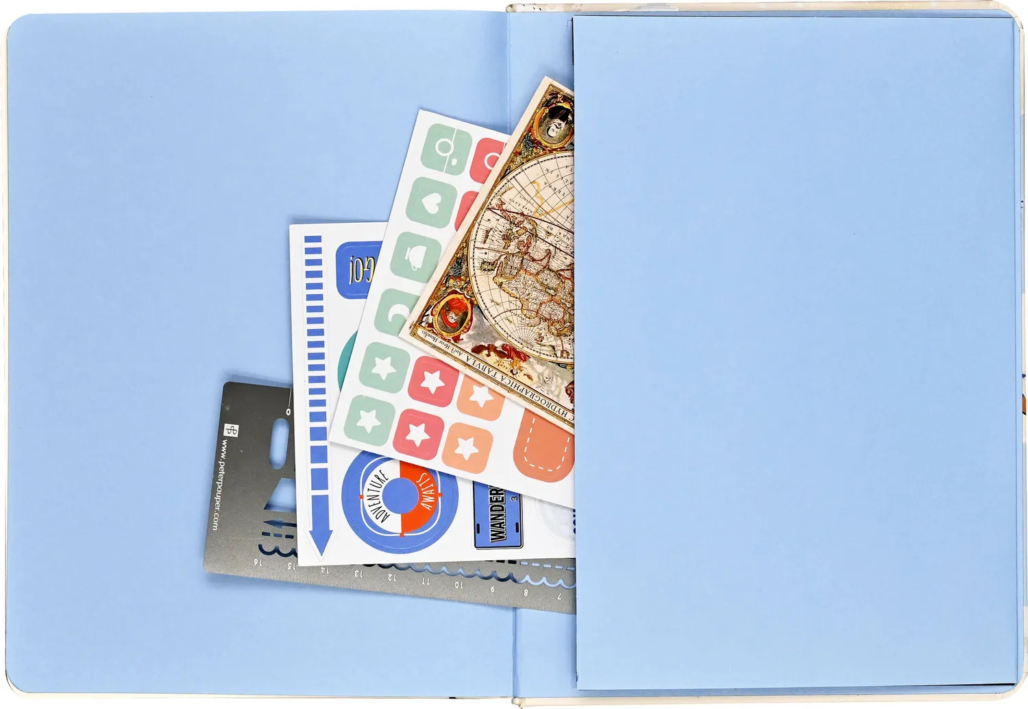 Peter Pauper Press Playful Pups Journal notatbok med strikk