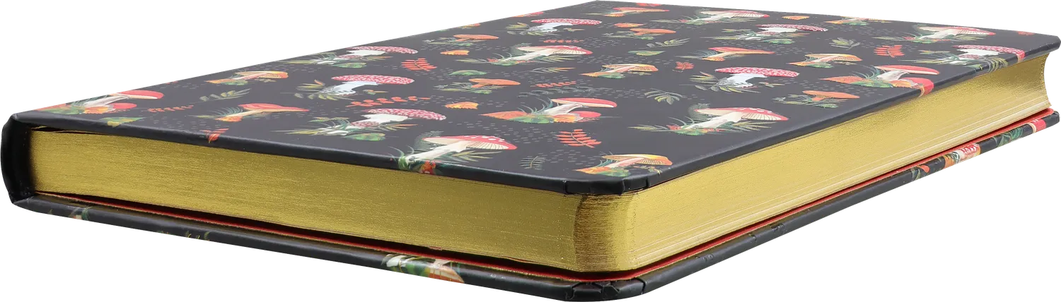 Peter Pauper Press Mushrooms notatbok linjert sopp