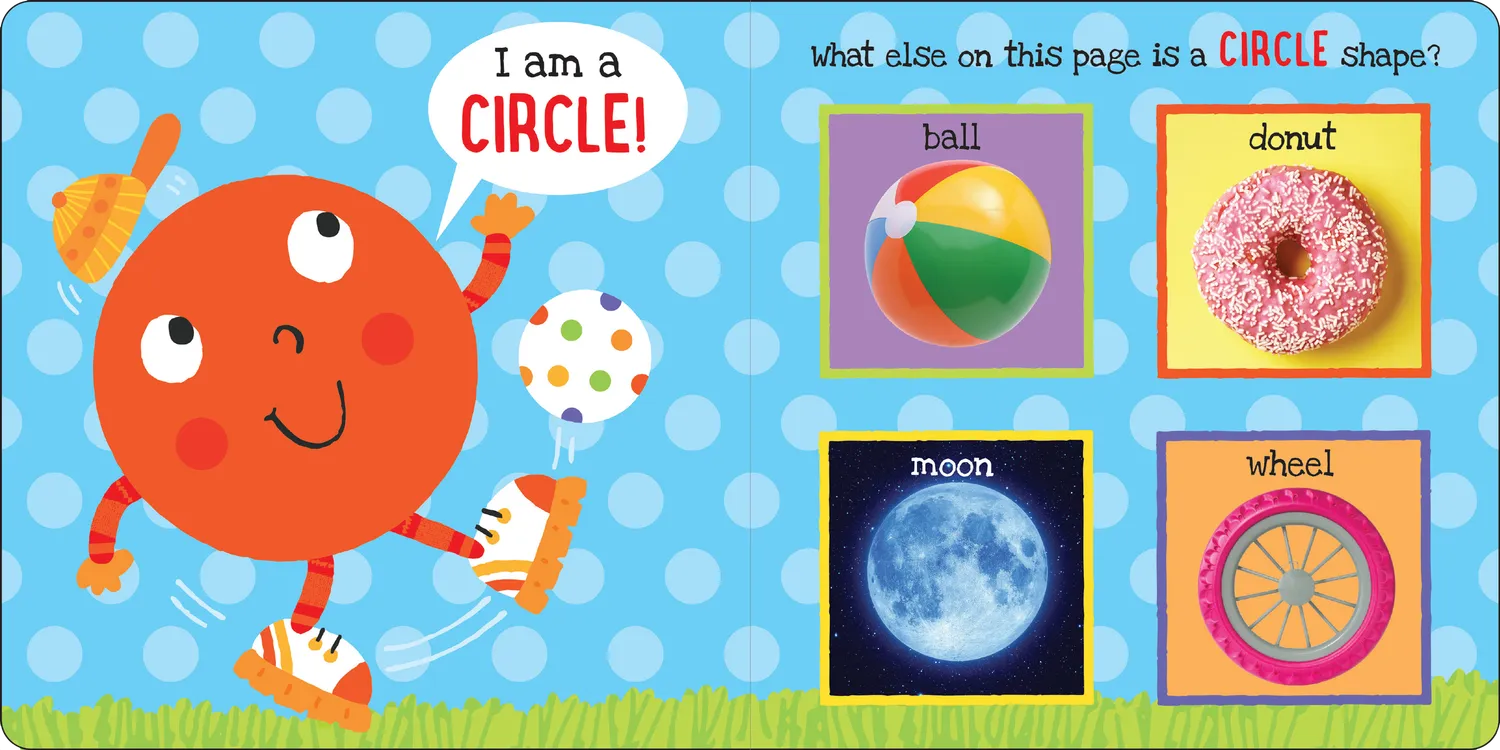 Peter Pauper Press My First Shapes pekebok former baby