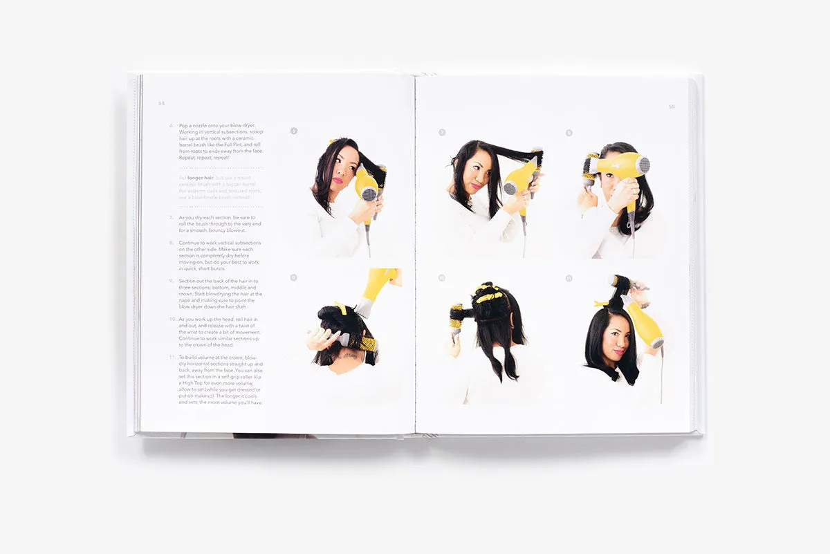 Drybar Guide to Good Hair for All innbundet bok blowout