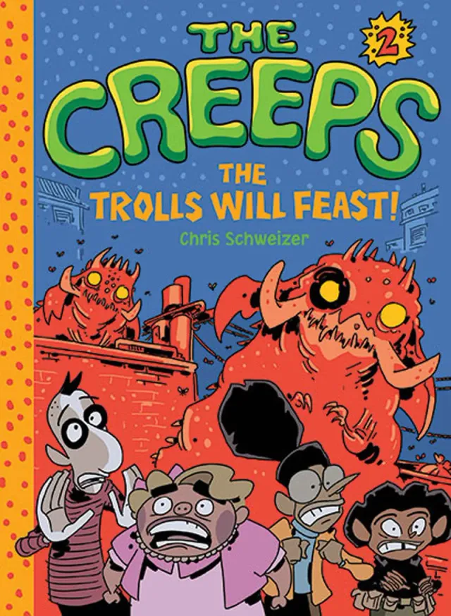 Amulet The Creeps 2 Trolls Will Feast barnebok innbundet