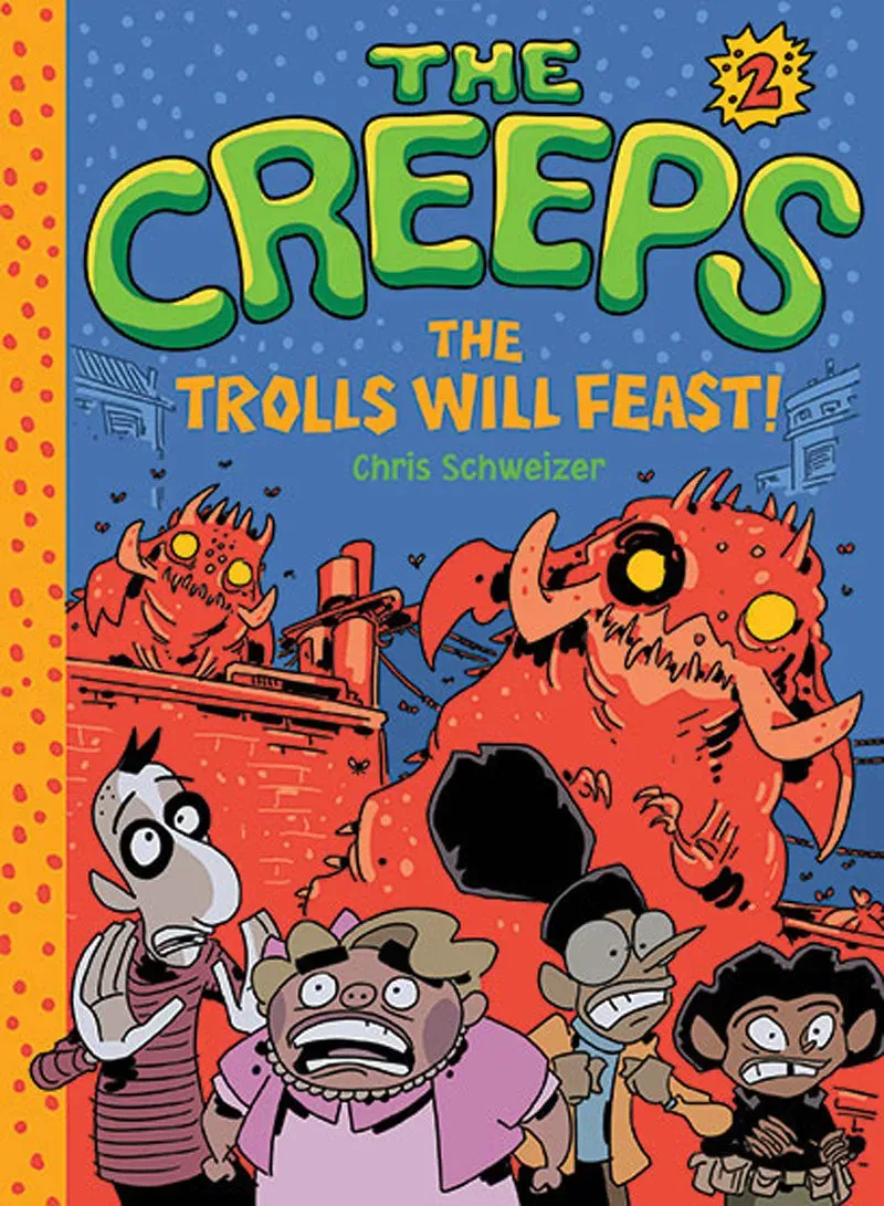 Amulet The Creeps 2 Trolls Will Feast barnebok innbundet