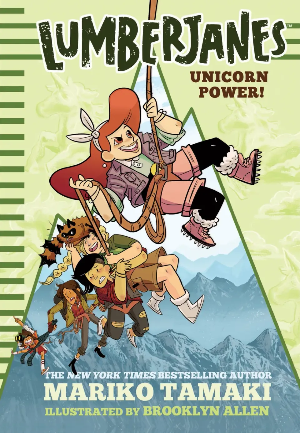 Abrams Lumberjanes Unicorn Power pocketbok barn
