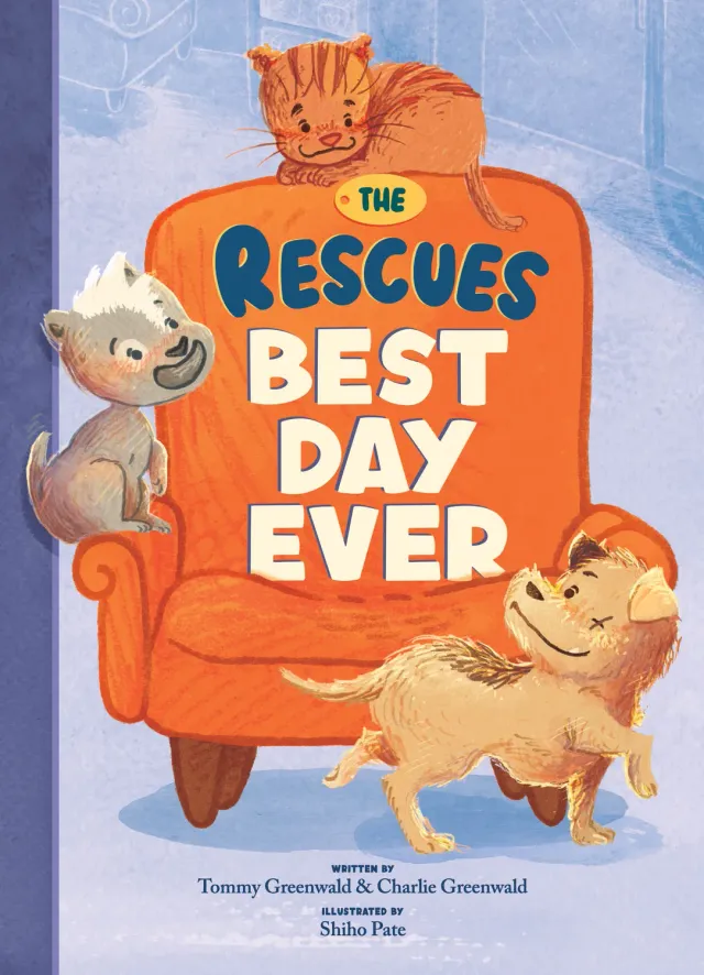 Abrams The Rescues Best Day Ever innbundet barnebok 5–8 år