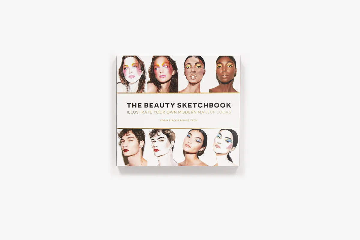 Chronicle Books The Beauty Sketchbook tegnebok sminke