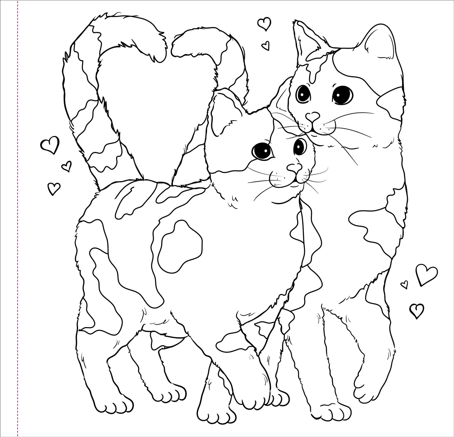 Peter Pauper Press Cute and Curious Cats fargebok katter
