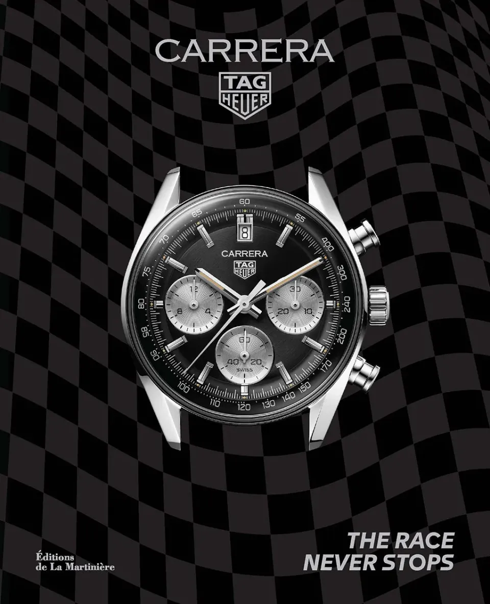 TAG Heuer Carrera innbundet klokkebok 1963-2023