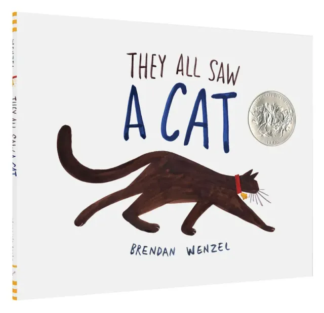 Chronicle Books They All Saw A Cat innbundet bildebok