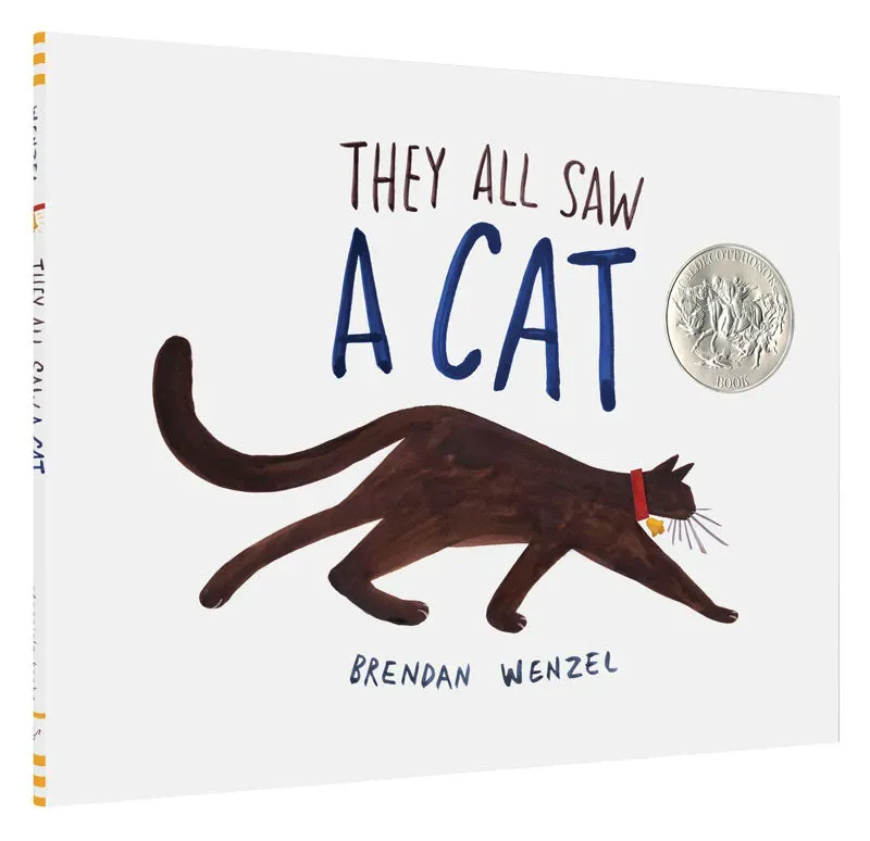 Chronicle Books They All Saw A Cat innbundet bildebok