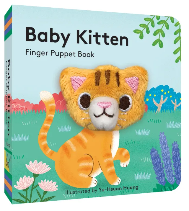 Chronicle Books Baby Kitten fingerdukkebok 0-3 år