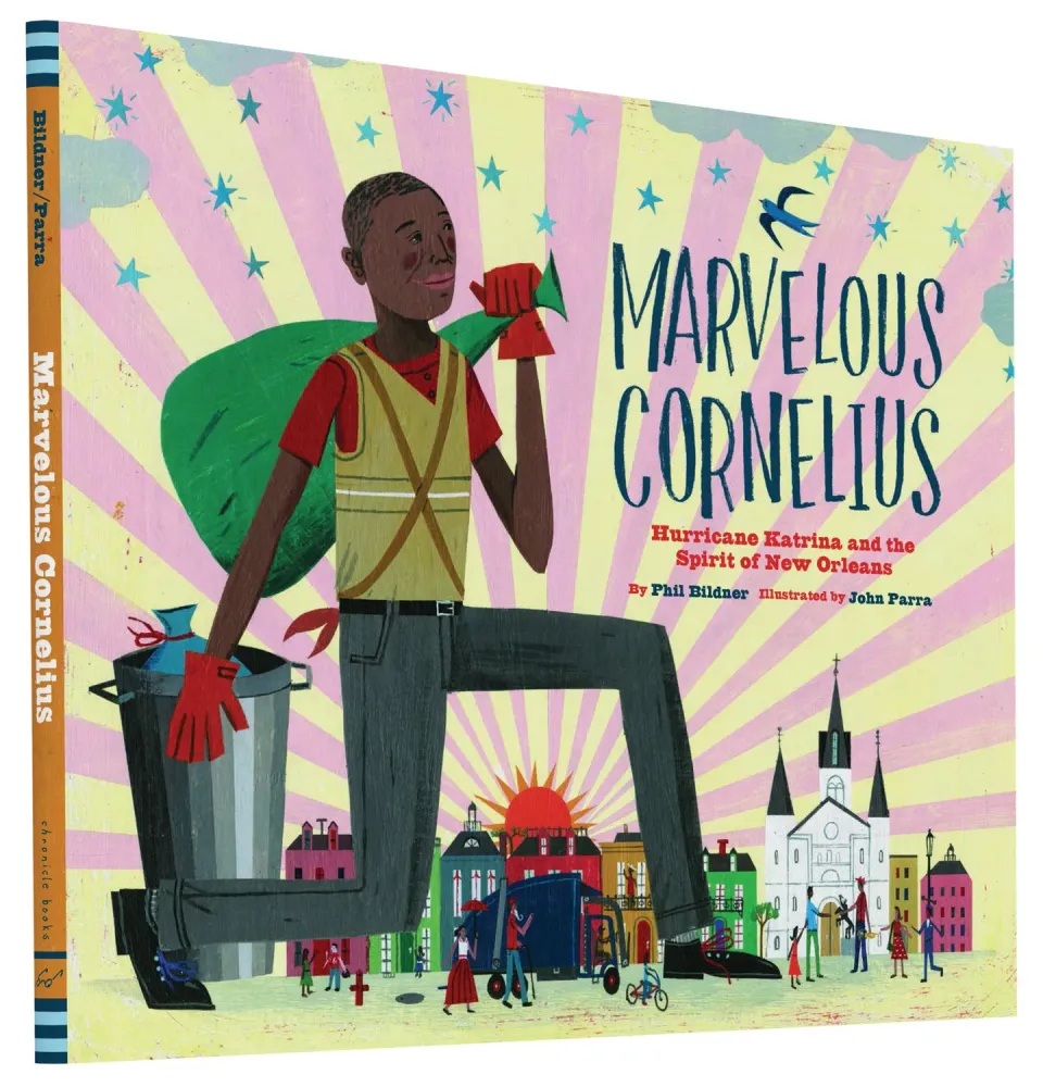 Abrams Marvelous Cornelius bildebok innbundet orkanen Katrina